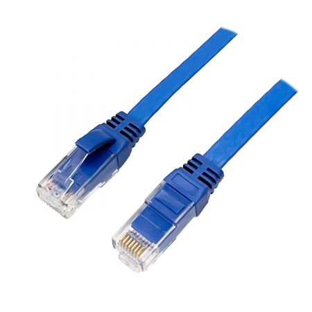 Flat Cord - Cat 6 30AWG Unshielded Patch Cord, Flat Cord
